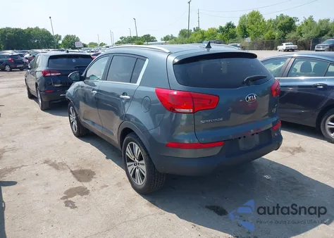 2015 Kia Sportage Ex z USA, uszkodzony, nr VIN KNDPCCAC3F7720683